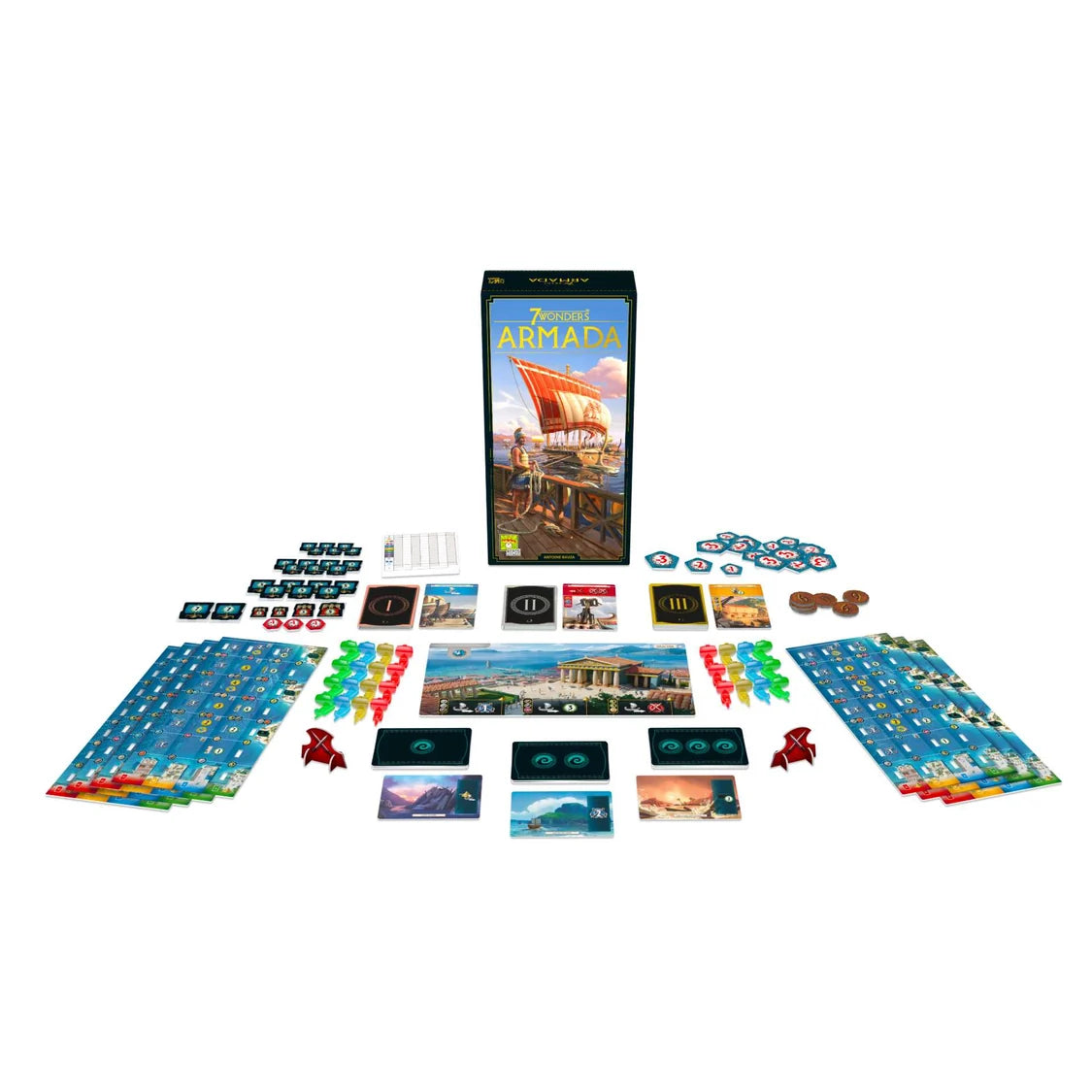 7 Wonders 2nd Edition: Armada Expansion-Tabletop Gaming