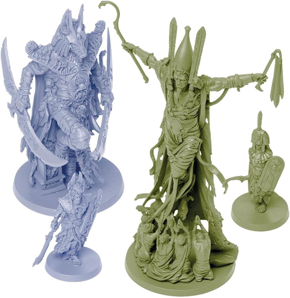 Ankh Gods of Egypt Board Game Characters - Tabletop Gaming