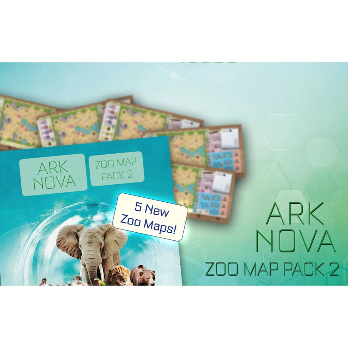 Ark Nova: Map Pack 2- Table Top Gaming