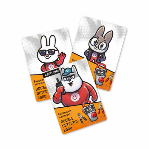 Bomb Busters Board Game Characters - Tabletop Gaming