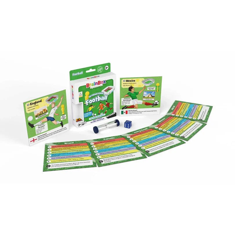 Brainbox Pocket - International Football-Tabletop Gaming