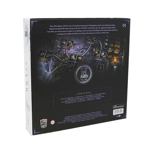 Brass Birmingham Board Game Back - Tabletop Gaming