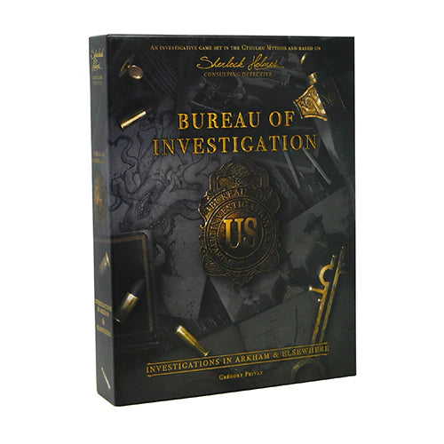 Bureau of Investigation Sherlock Holmes Consulting Detective Board Game - Tabletop Gaming
