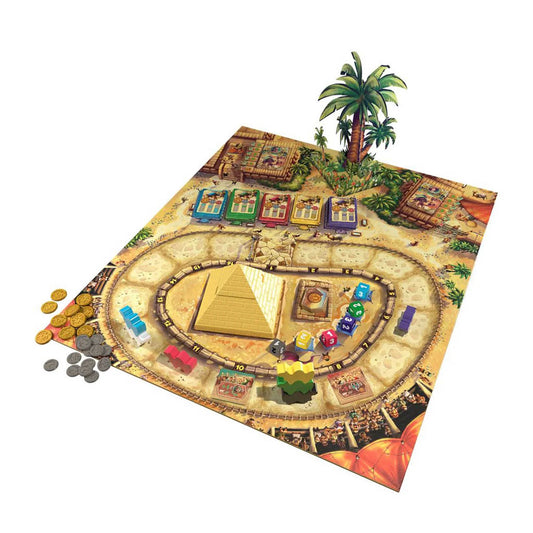 Camel Up Second Edition Board Game Contents - Tabletop Gaming