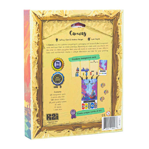 Canvas Card Game Back - Tabletop Gaming