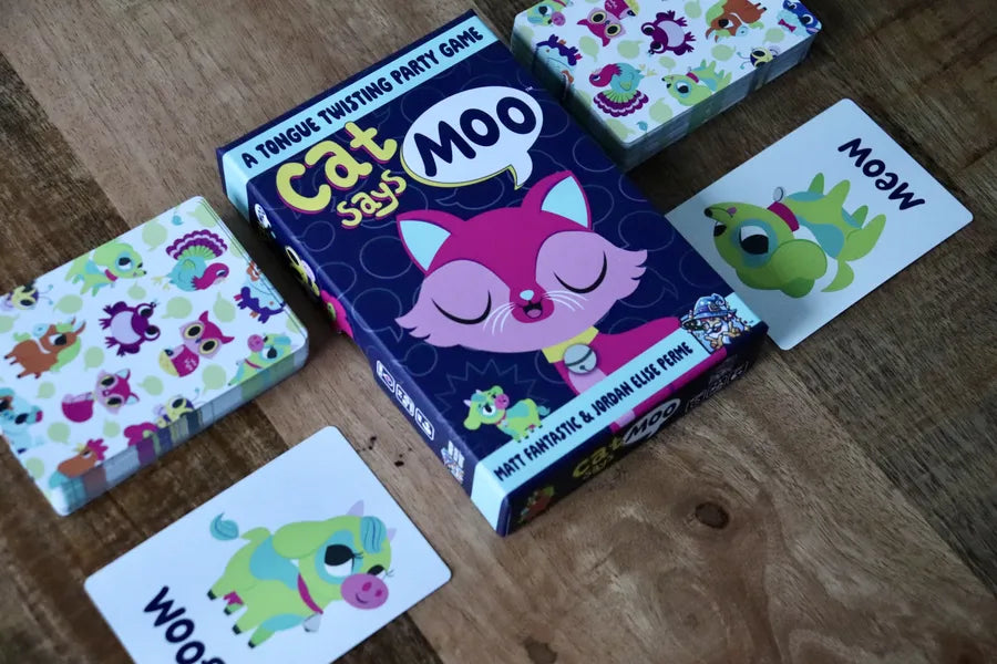 Cat Says Moo Board Game 3 - Tabletop Gaming