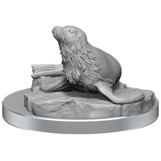 D&D Nolzur's Marvelous Unpainted Miniatures: Locathah & Seal 2 - Tabletop Gaming