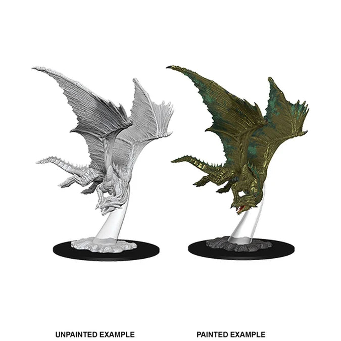 D&D Nolzur's Marvelous Unpainted Miniatures: Young Bronze Dragon - Tabletop Gaming