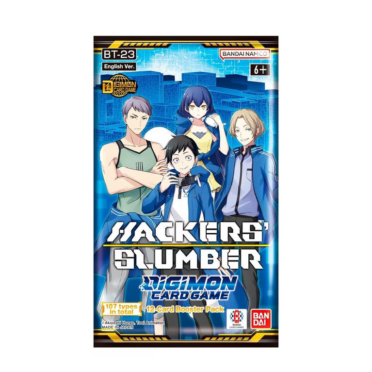 Digimon Card Game: Booster Set - Hacker's Slumber (BT-23)-Tabletop Gaming