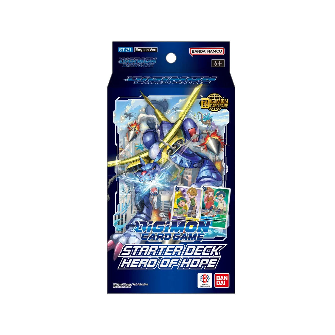 Digimon Card Game: Starter Deck - Hero Of Hope (ST-21)-Tabletop Gaming
