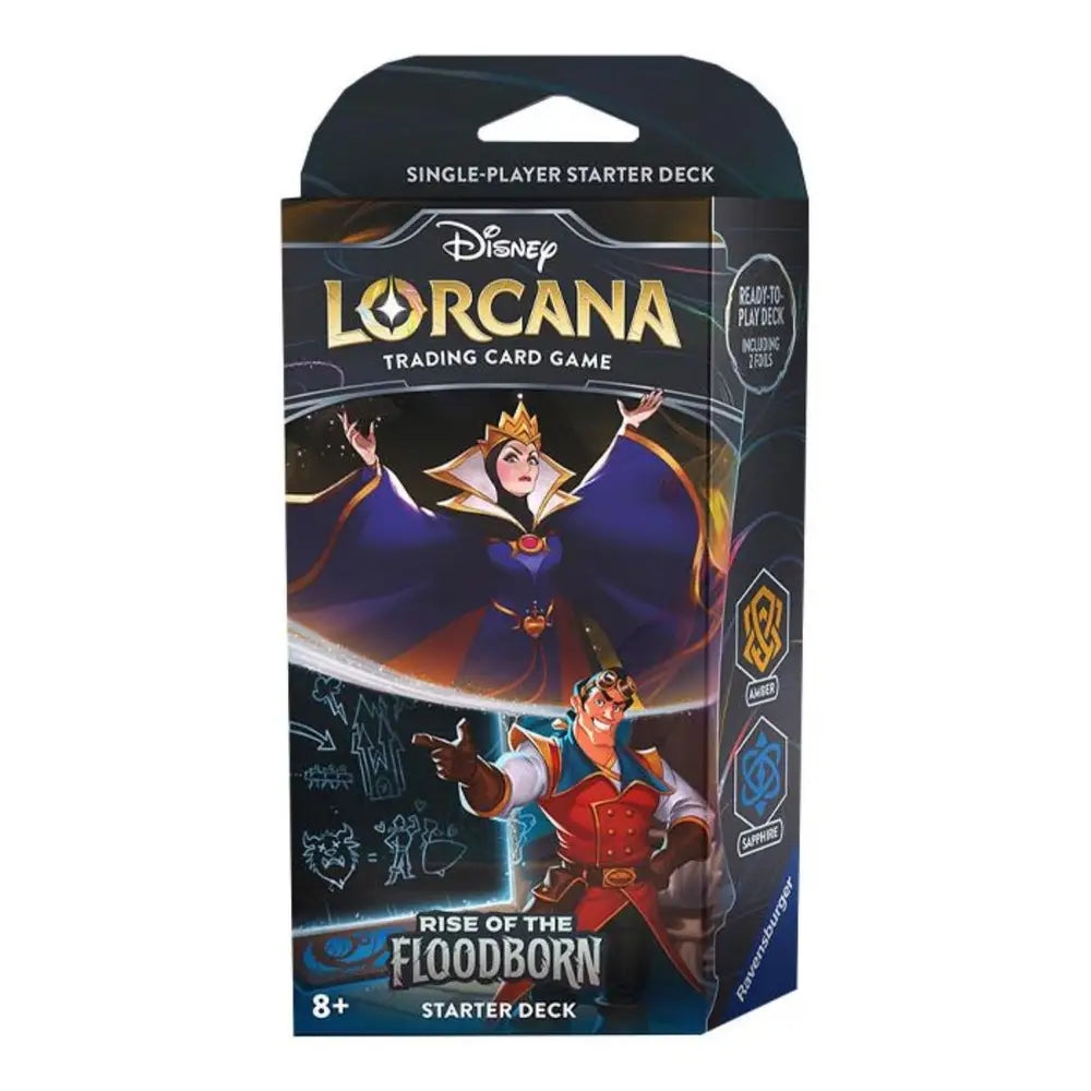 Disney Lorcana Trading Card Game Starter Deck Queen Gaston - Tabletop Gaming