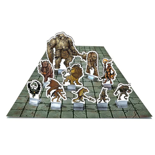 Dragonbane-Monsters-Standee-Set-RPG-Accessory- Table Top Gaming