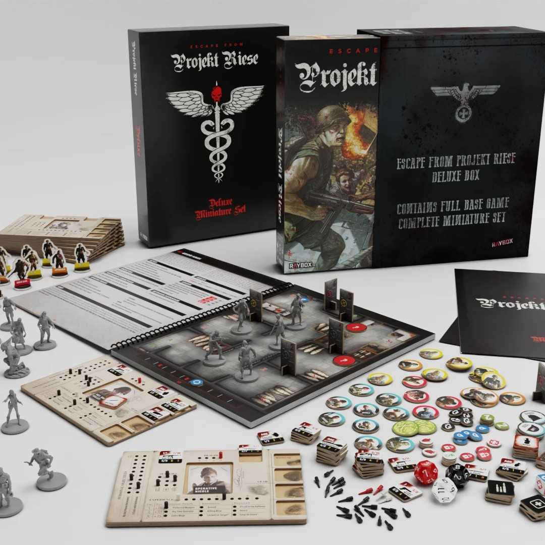 Escape from Projekt Riese: Deluxe Set-Tabletop Gaming