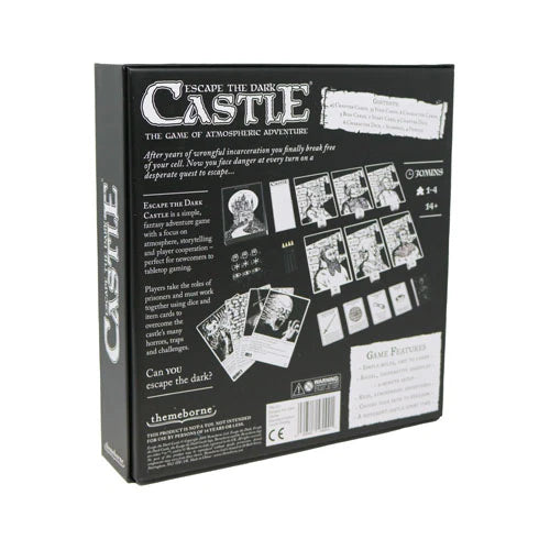 Escape the Dark Castle Card Game Back - Tabletop Gaming
