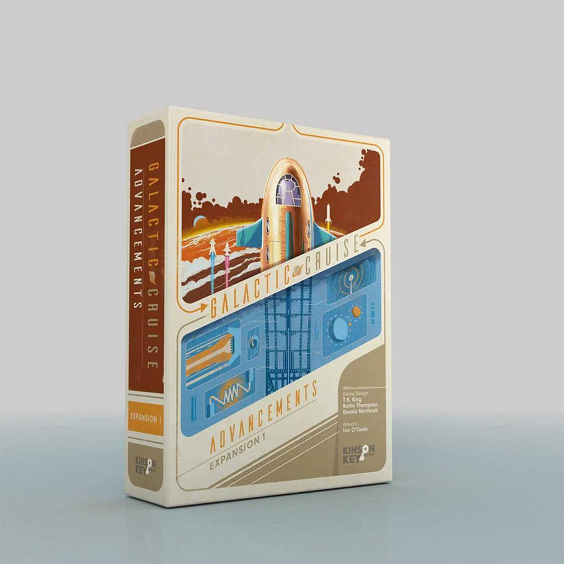 Galactic Cruise: Advancements (Expansion 1)-Tabletop Gaming