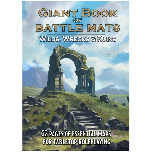 Giant-Book-of-Battle-Mats-Wilds-Wrecks-Ruins-Tabletop Gaming
