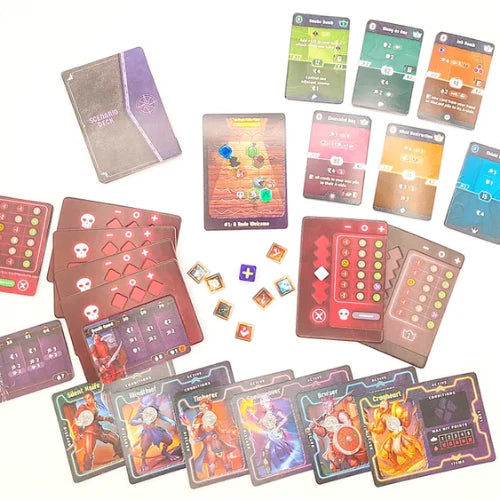Gloomhaven Buttons And Bugs Board Game Contents - Tabletop Gaming