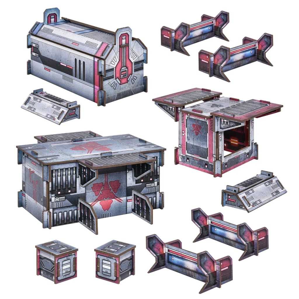 Halo: Flashpoint - Banished Garrison Terrain- Table Top Gaming