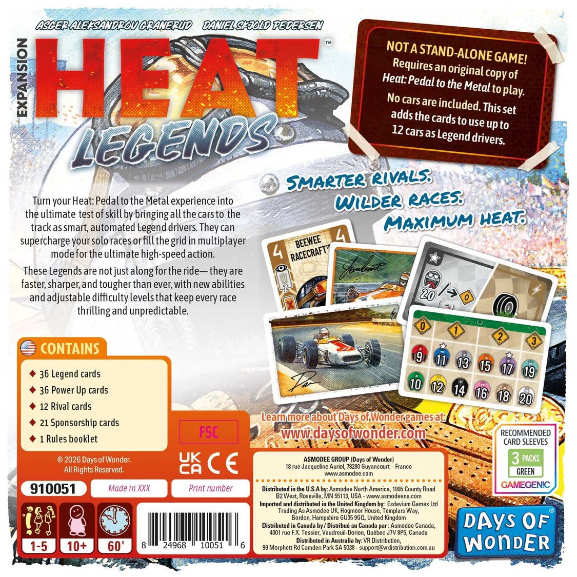 Heat-Legends- Table Top Gaming