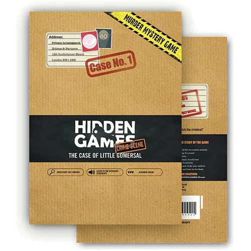 Hidden Games Crime Scene Case 1: The Little Gomersal Case-Tabletop Gaming