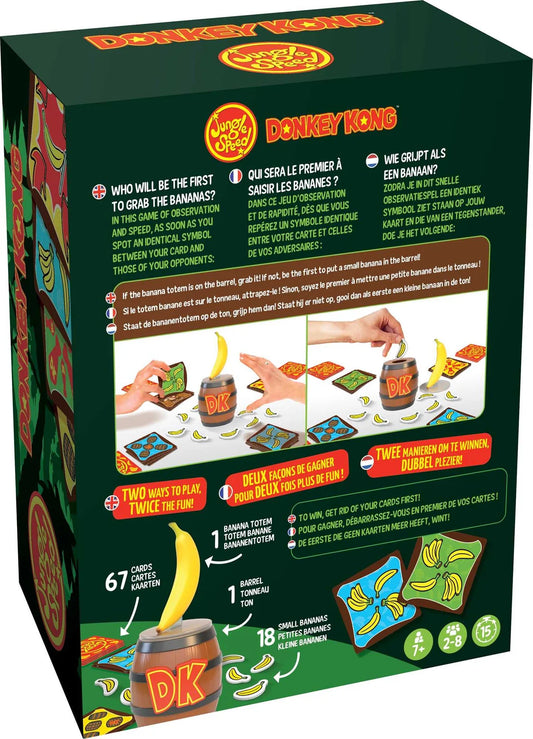 Jungle Speed Donkey Kong (Eco Pack) Card Game 2 - Tabletop Gaming