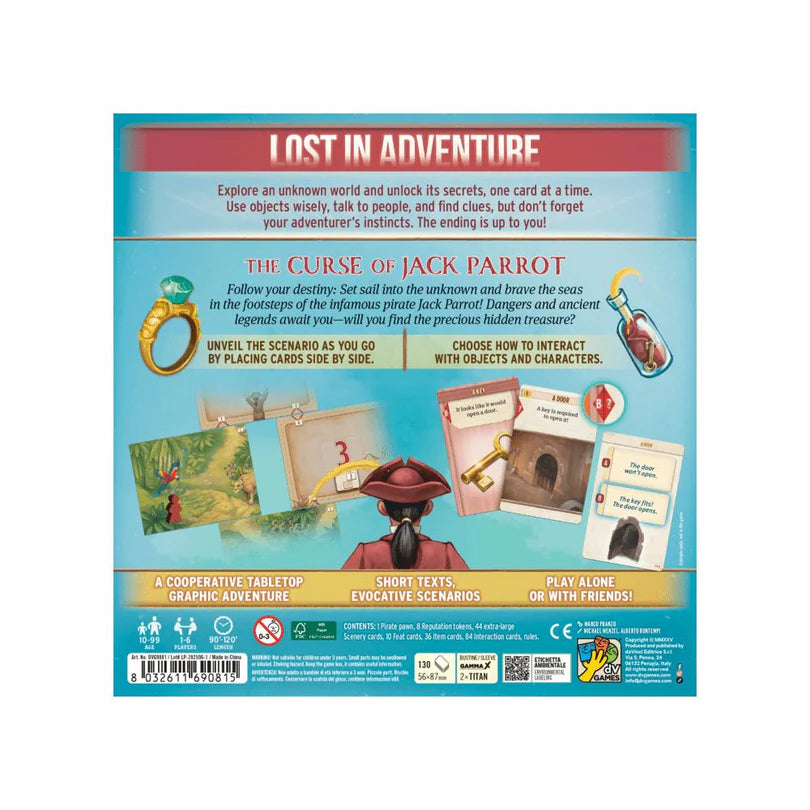 Lost in Adventure: The Curse of Jack Parrot-Tabletop Gaming