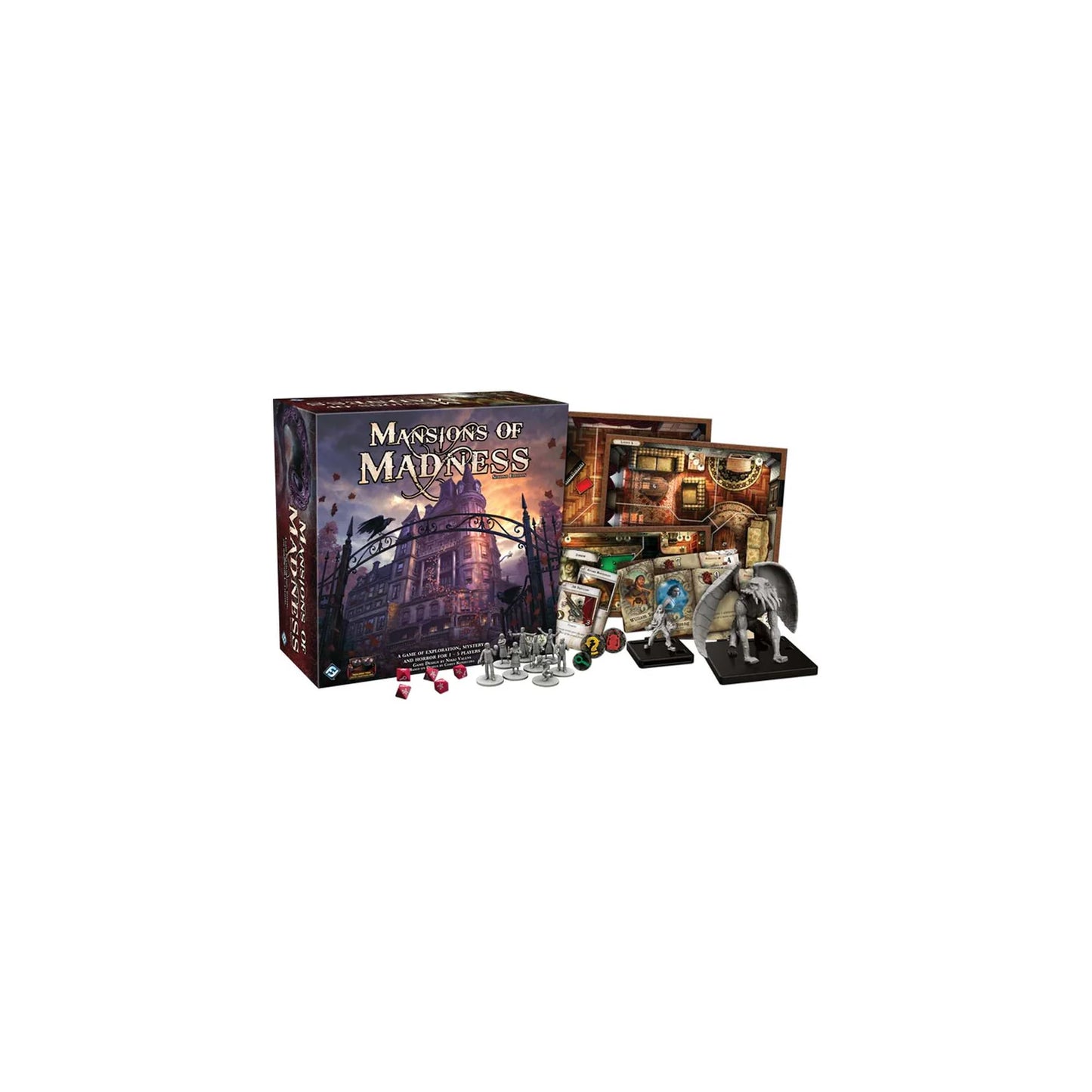 Mansions of Madness Second Edition Board Game Contents 2 - Tabletop Gaming