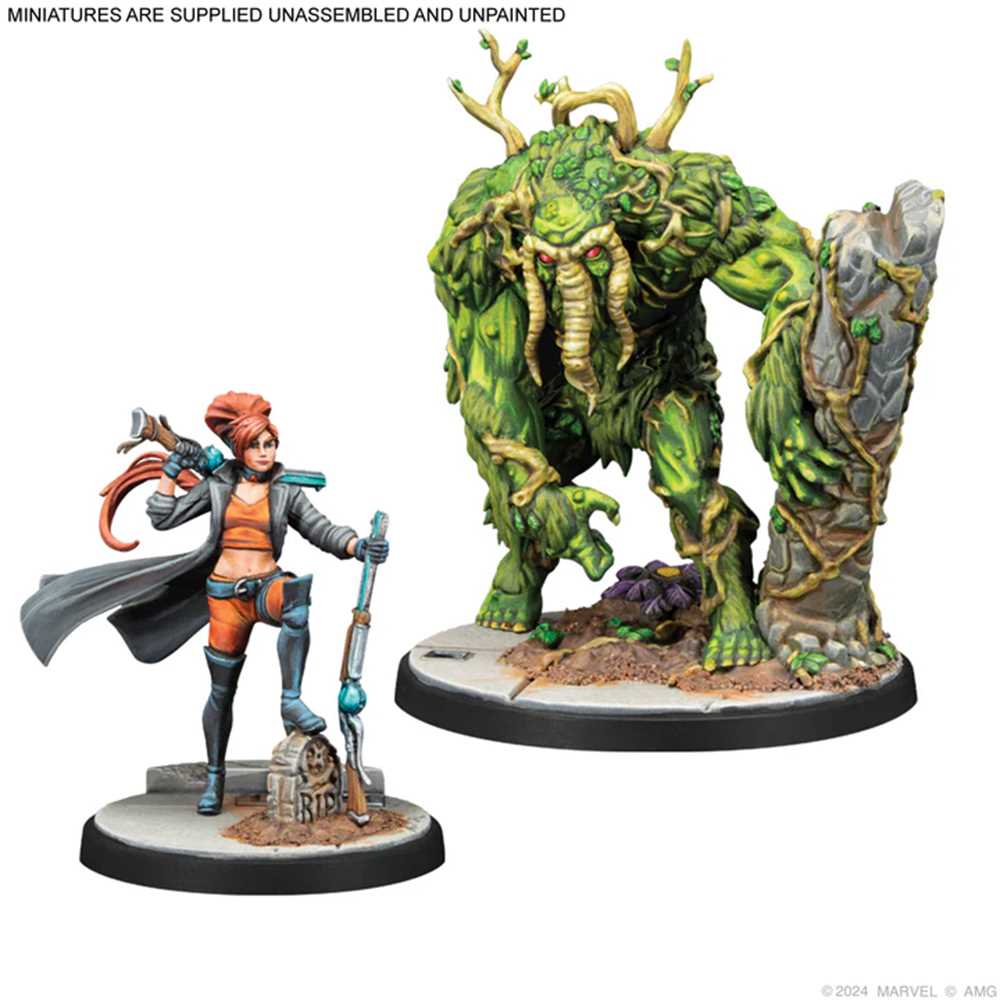 Marvel Crisis Protocol: Elsa Bloodstone & Man-Thing- Table Top Gaming