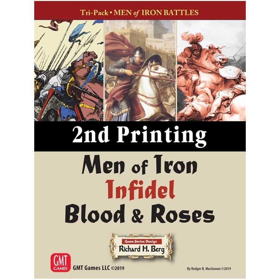 Men of Iron Tri-Pack 2nd Printing -Tabletop Gaming