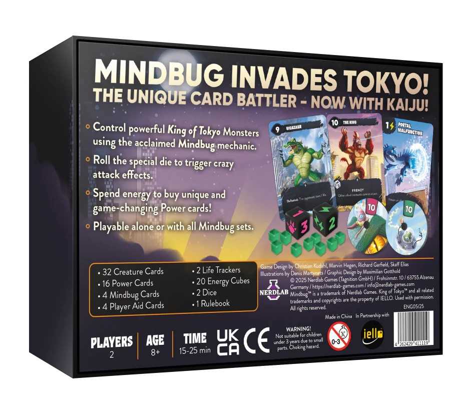 Mindbug x King of Tokyo-Tabletop Gaming
