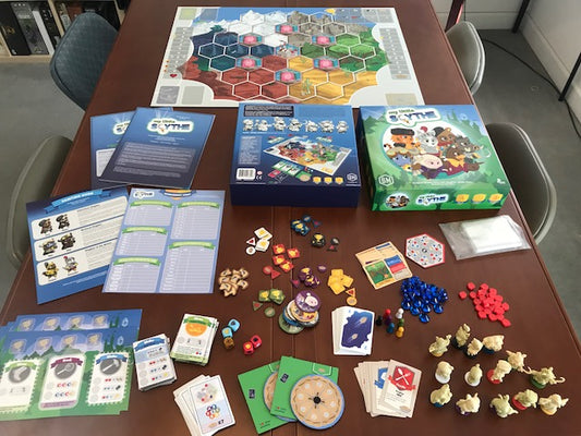 My Little Scythe Board Game Contents - Tabletop Gaming