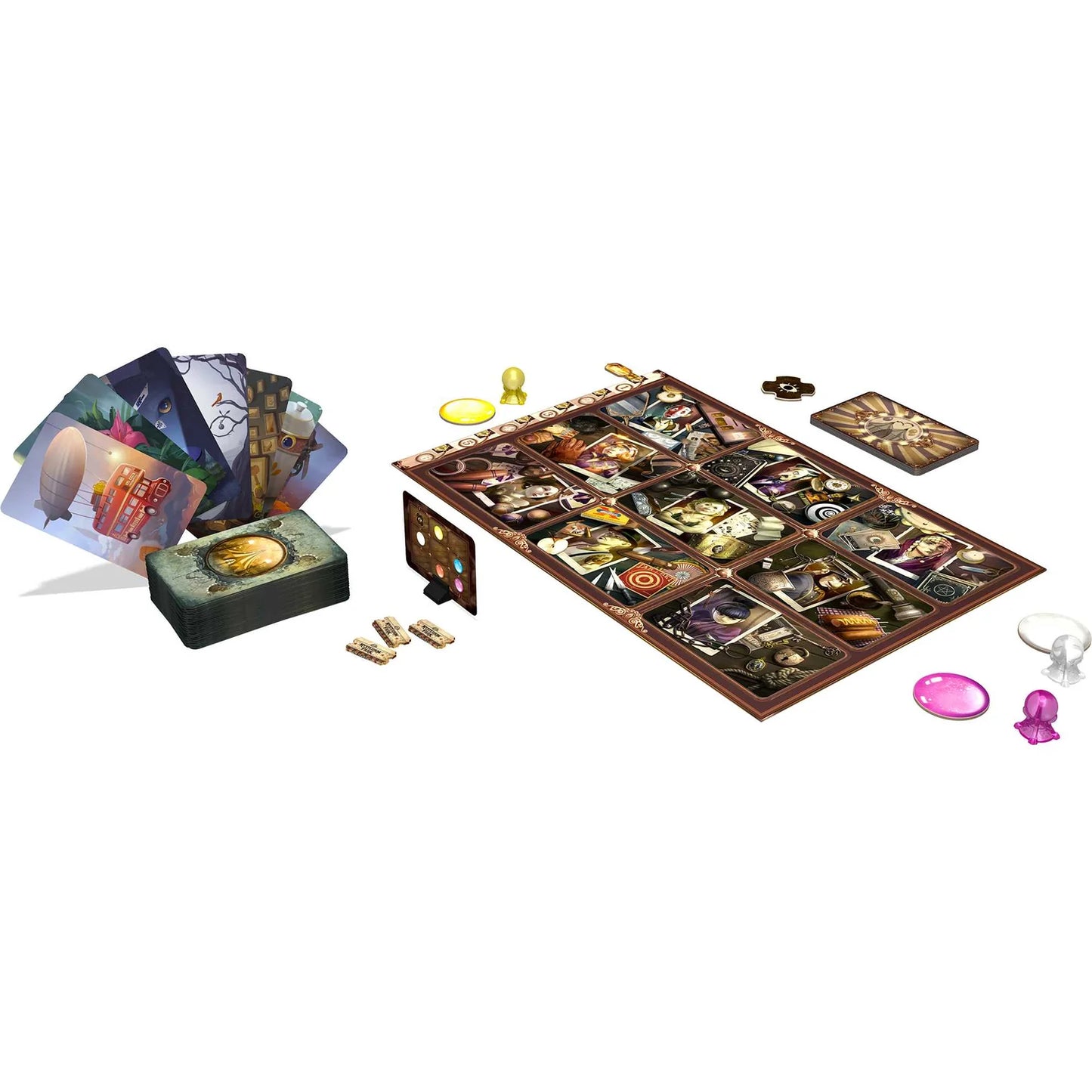 Mysterium Park Board Game Contents - Tabletop Gaming