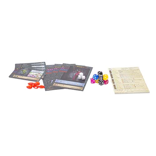 One Deck Dungeon Card Game Contents - Tabletop Gaming