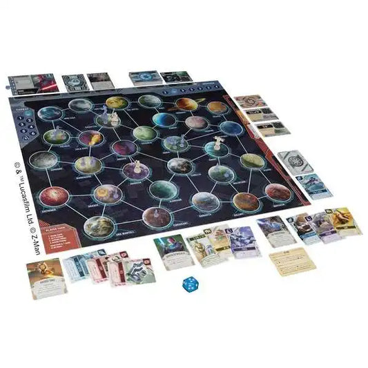 Pandemic Star Wars The Clone Wars Board Game Board - Tabletop Gaming