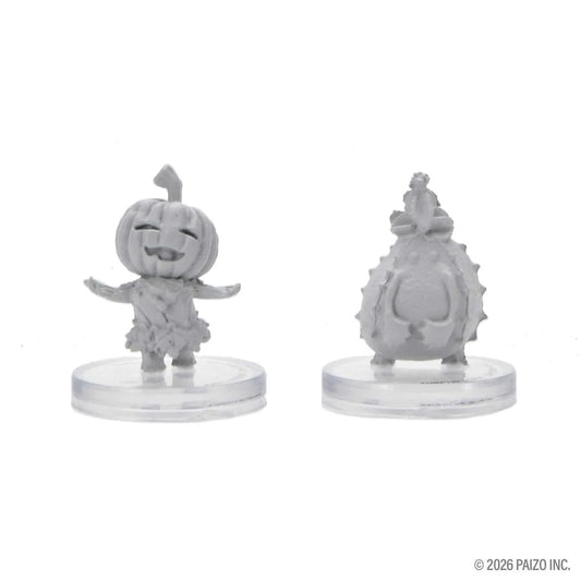Pathfinder Battles Deep Cuts Unpainted Miniatures: Gourd Leshy and Cactus Leshy 2 - Tabletop Gaming