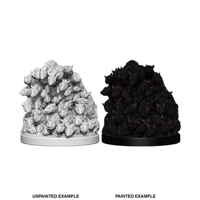 Pathfinder Deep Cuts Unpainted Miniatures: Swarm of Rats - Tabletop Gaming