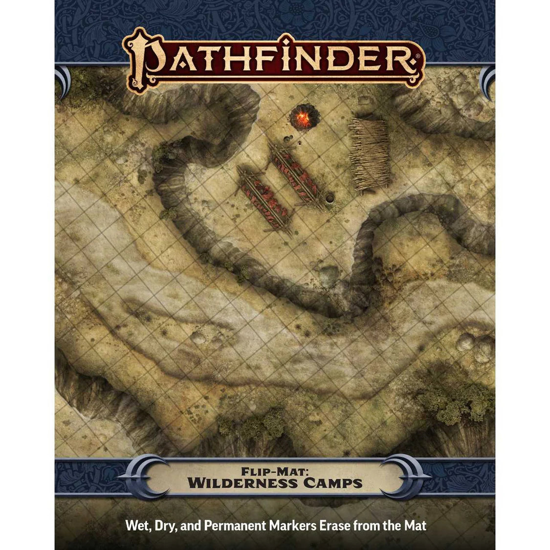 Pathfinder Flip-Mat: Wilderness Camps-Tabletop Gaming