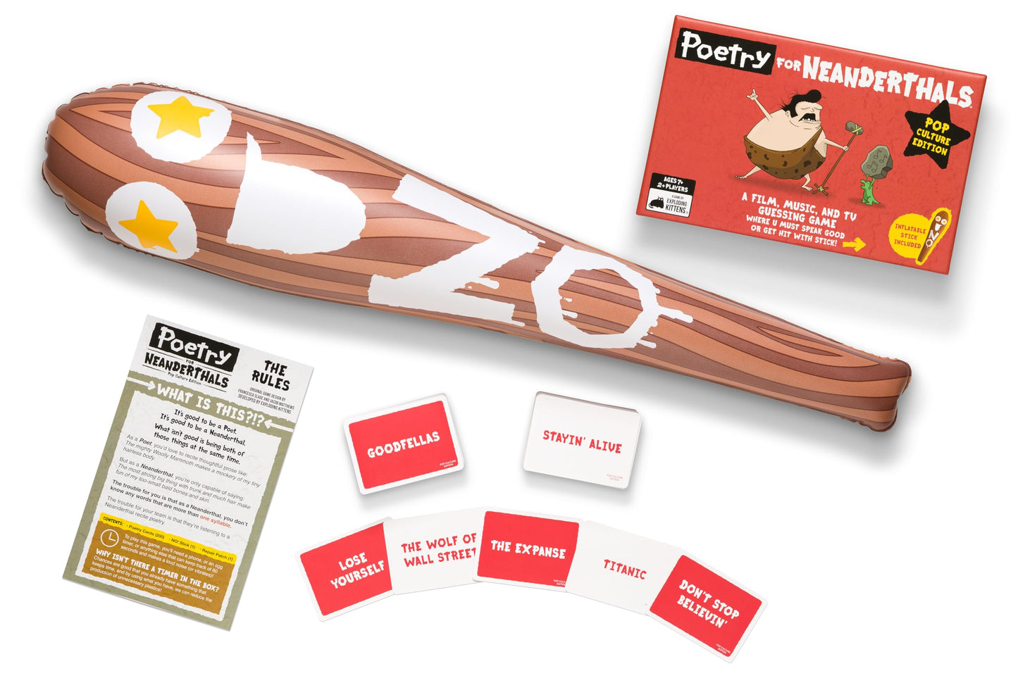 Poetry for Neanderthals Pop Culture Edition-Table Top Gaming