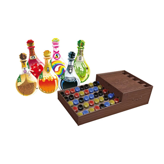 Potion Explosion 2nd Edition Board Game Contents - Tabletop Gaming
