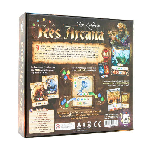 Res Arcana Card Game Back 1 - Tabletop Gaming