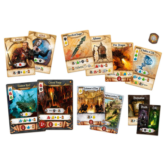 Res Arcana Card Game Contents - Tabletop Gaming