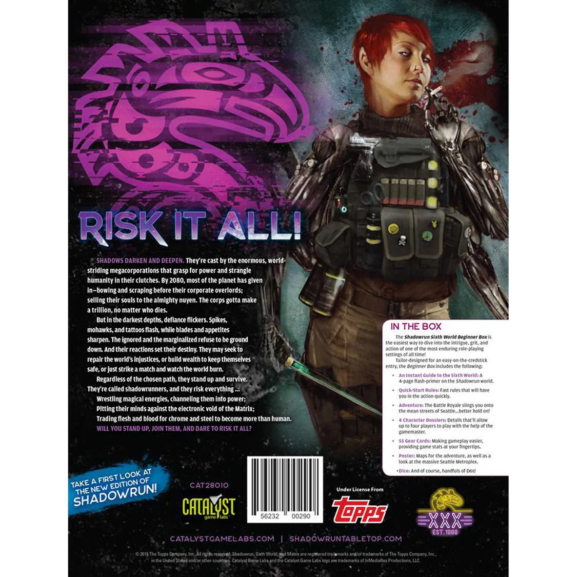 Shadowrun Sixth Edition Beginner Box-Tabletop Gaming