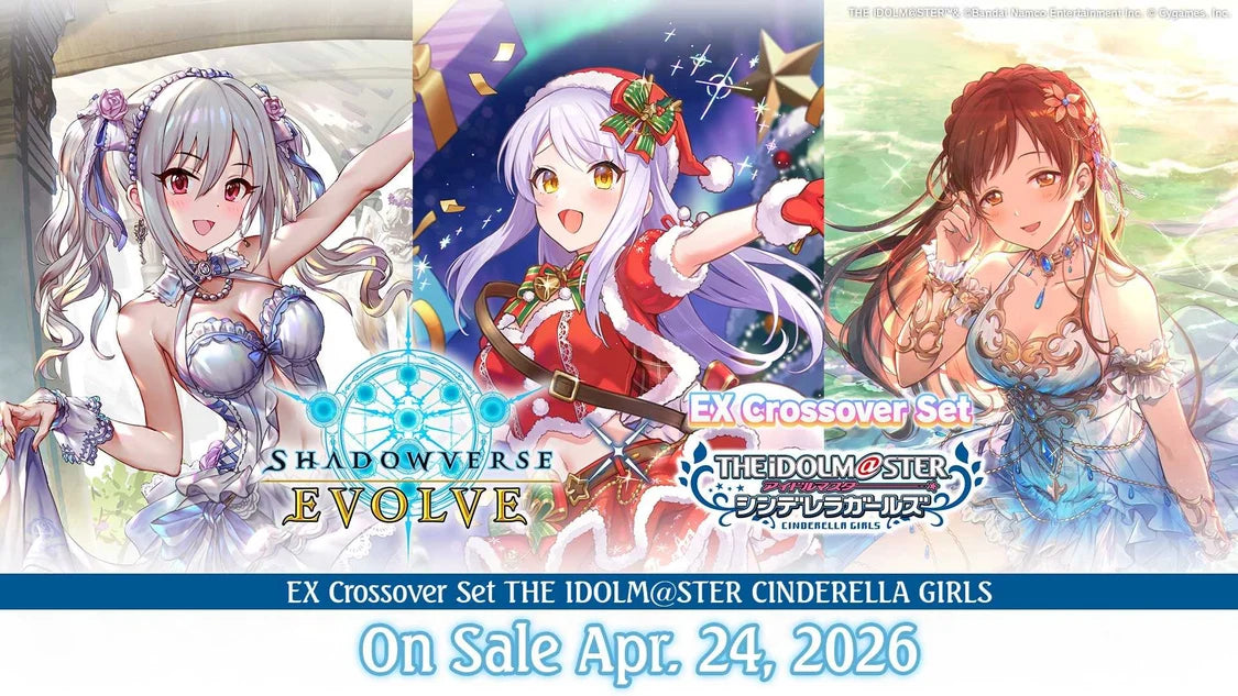 Shadowverse: Evolve - EX Crossover Set - The Idolmaster Cinderella Girls: Pretty Derby (8)-Tabletop Gaming