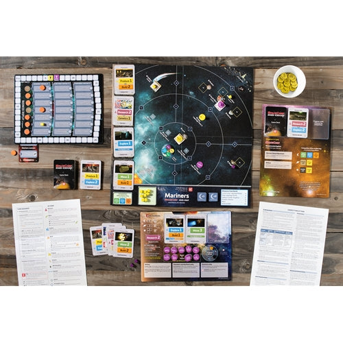 Spacecorp Ventures Board Game Contents 4 - Tabletop Gaming