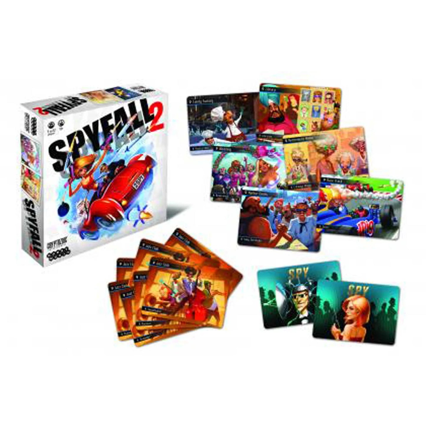 Spyfall 2 Board Game Contents - Tabletop Gaming