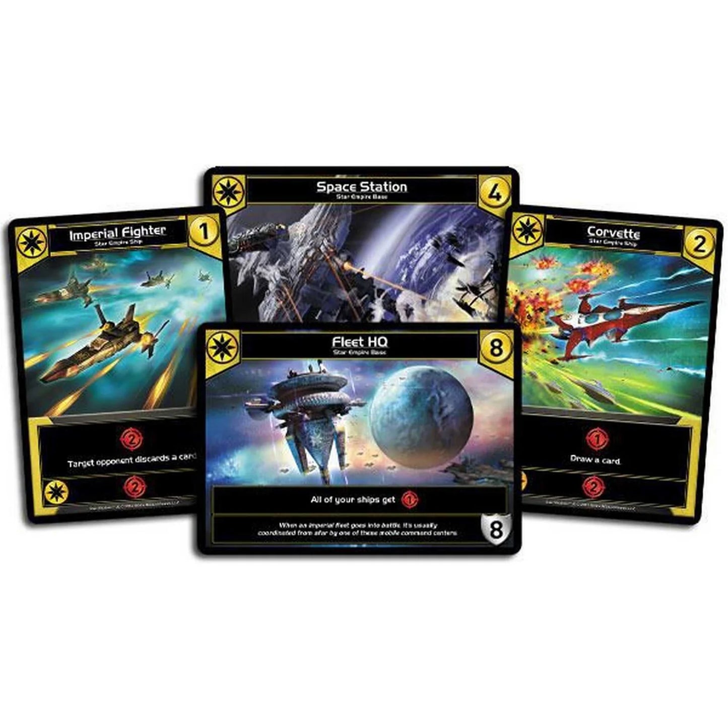 Star Realms Board Game Contents - Tabletop Gaming