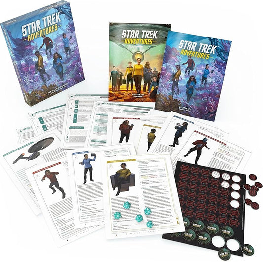 Star Trek Adventures The Roleplaying Game Second Edition Starter Set- Table Top Gaming