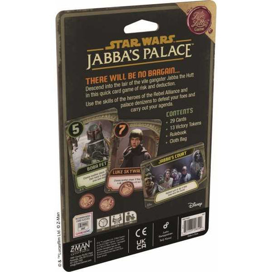 Star Wars Jabba's Palace: A Love Letter Game 2 - Tabletop Gaming
