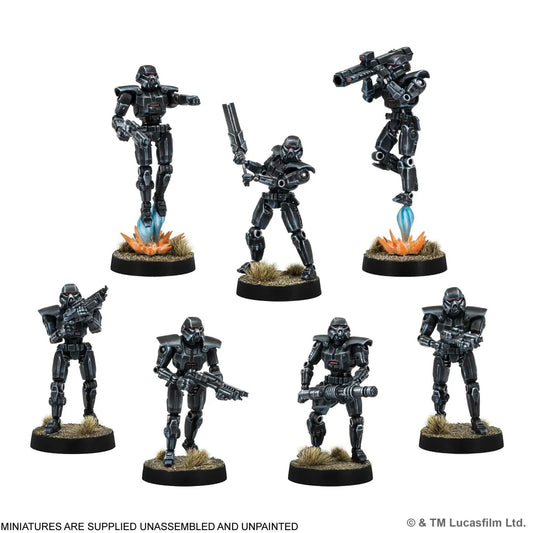 Star Wars: Legion - Dark Troopers Unit Expansion- Table top Gaming