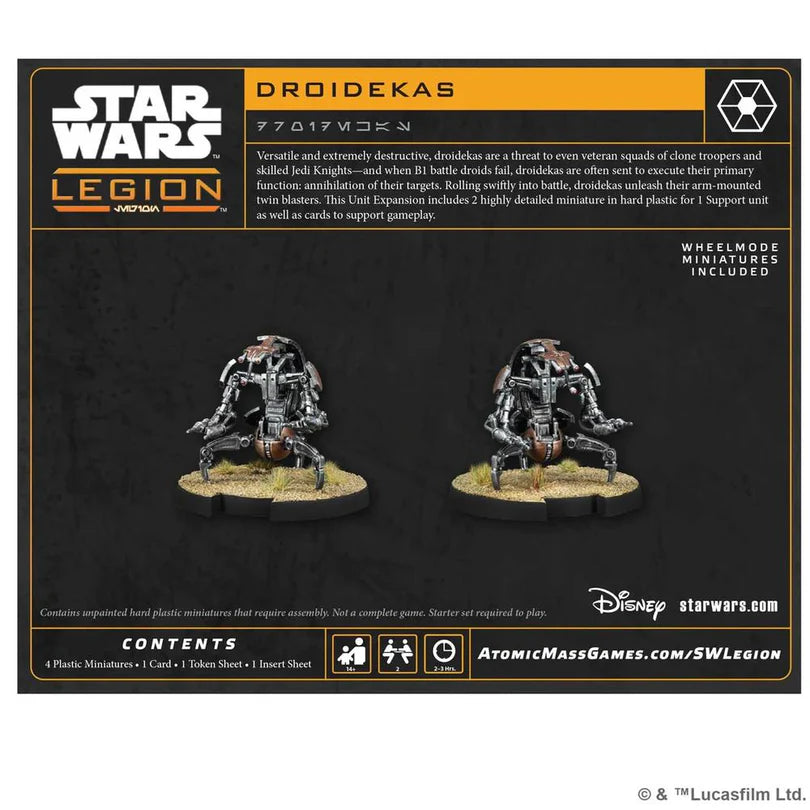 Star Wars: Legion - Droidekas- Table Top Gaming